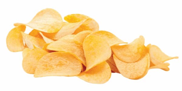 Potatoes chips for dogs and cats