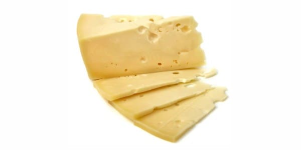Reduced-fat cheeses (low fat cheese) for dogs and cats